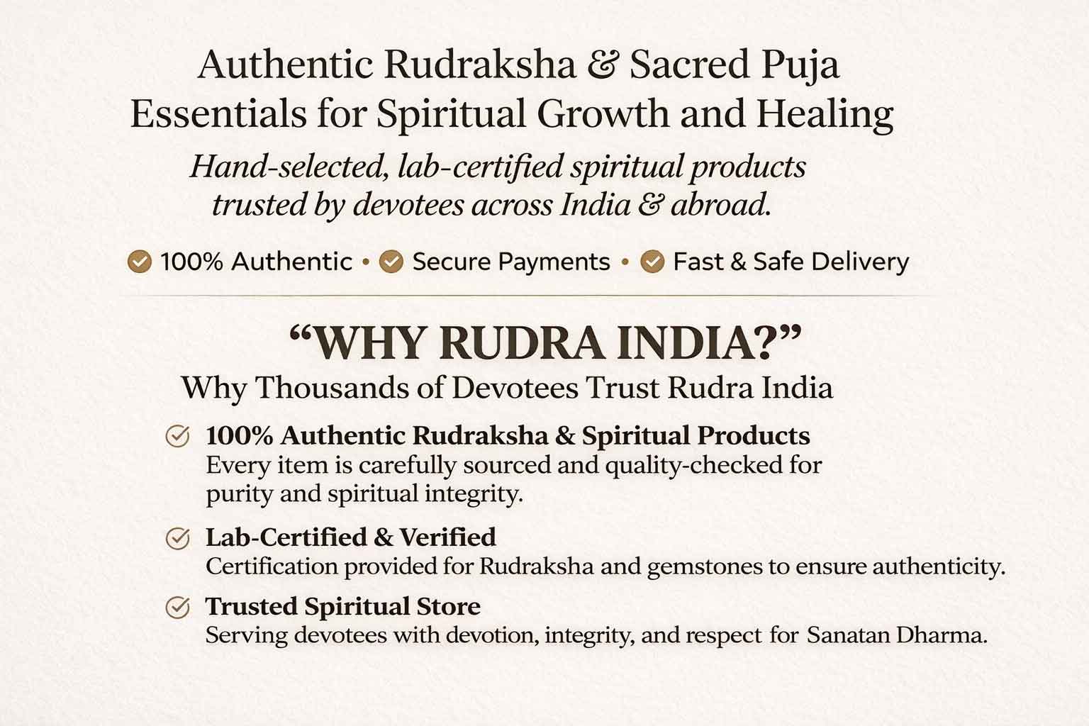 Why Rudra India