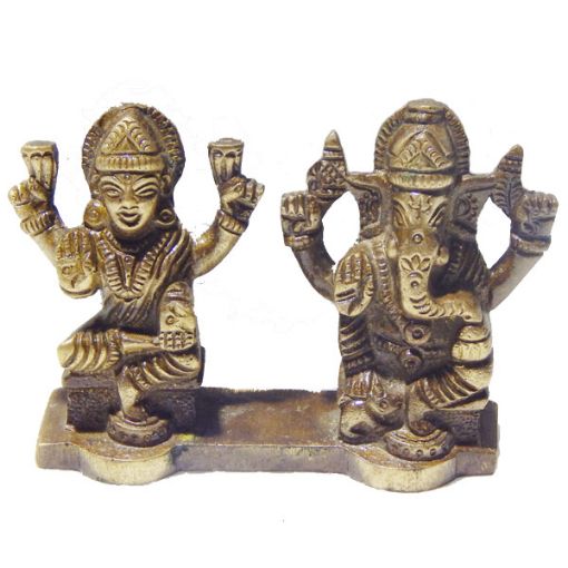 Goddess Lakshmi and Ganesh Idol Set