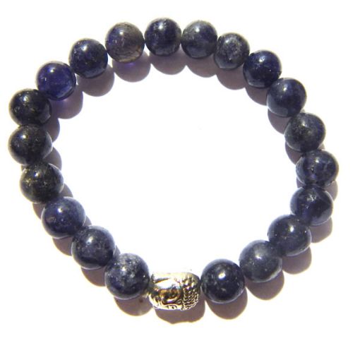 Blue Jade Gemstone Bracelet 