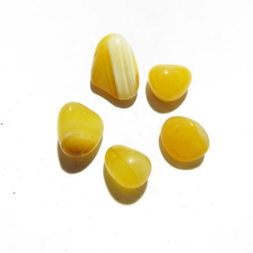 Natural Yellow Onyx Tumble  