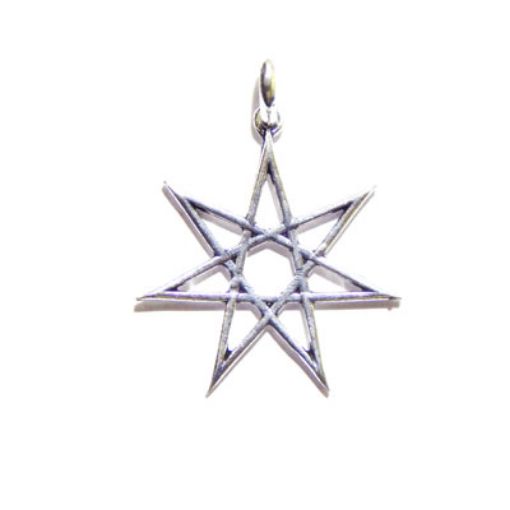 Brass Star Of David Pendant
