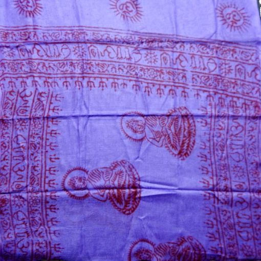 Small Size Budha Printed Stole