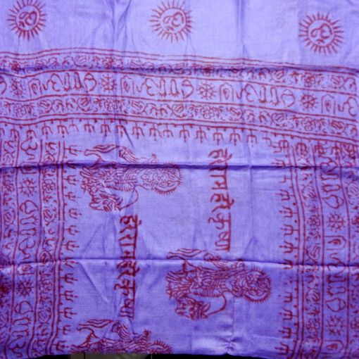 Small Size Krishna Printed Stole