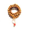 Rudraksha Mala with Crystal Pendant