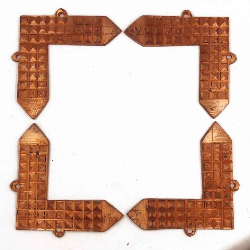 Copper Corner Pyramid Angle Arrow