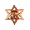 Copper Star Pyramid Swastik - Star Swastika Helix
