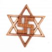 Copper Star Pyramid Swastik - Star Swastika Helix
